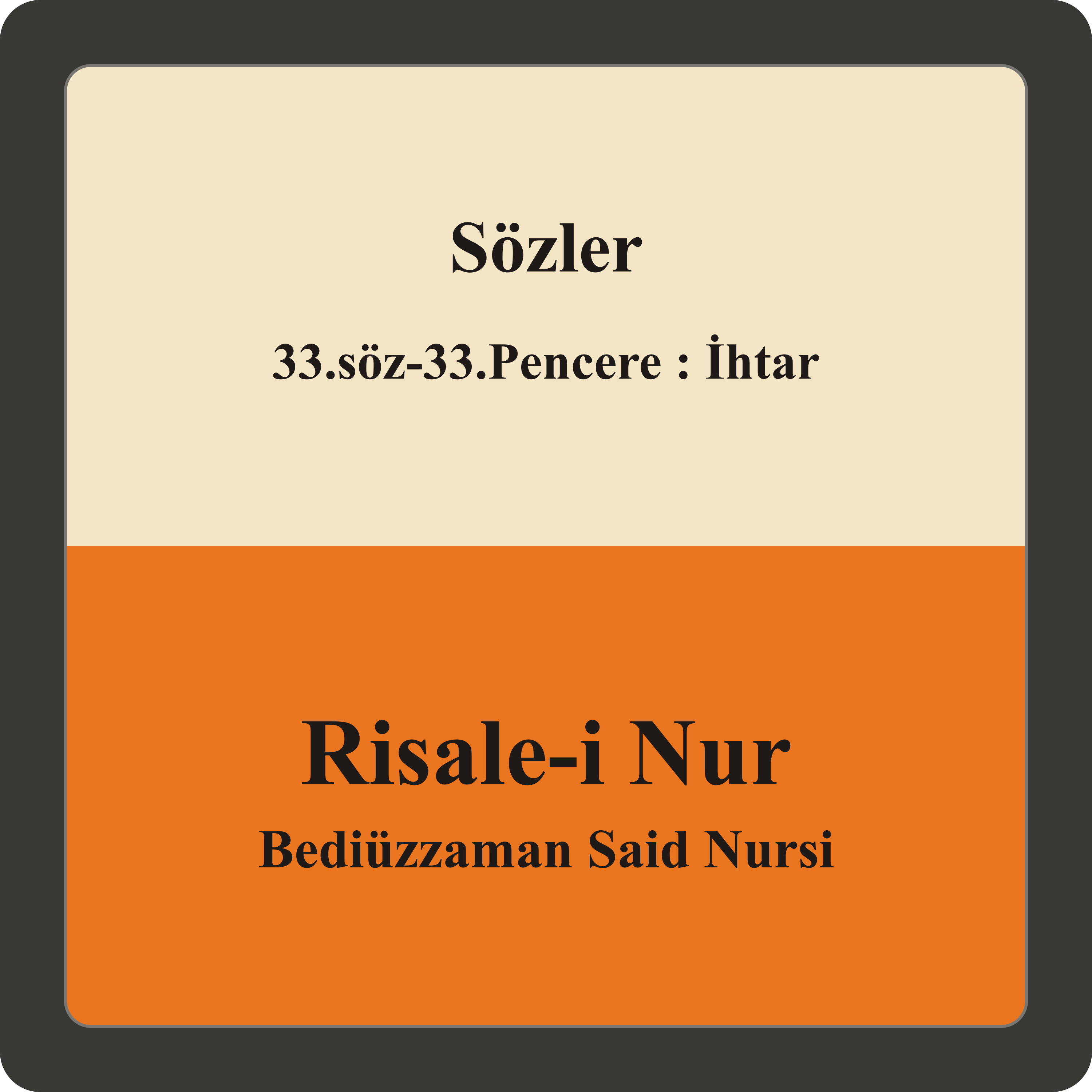 33.söz-33.Pencere : İhtar episode artwork