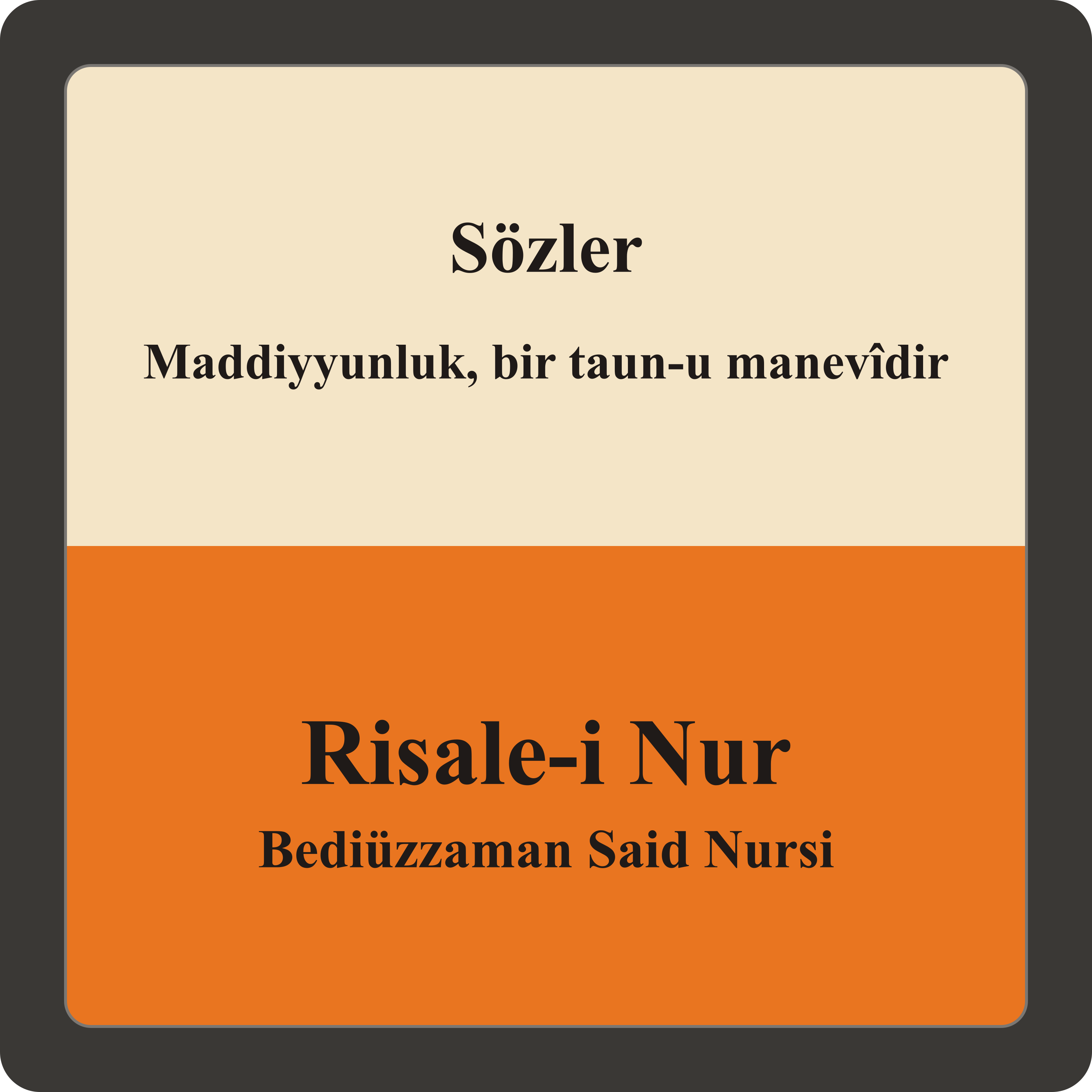 Maddiyyunluk, bir taun-u manevîdir episode artwork