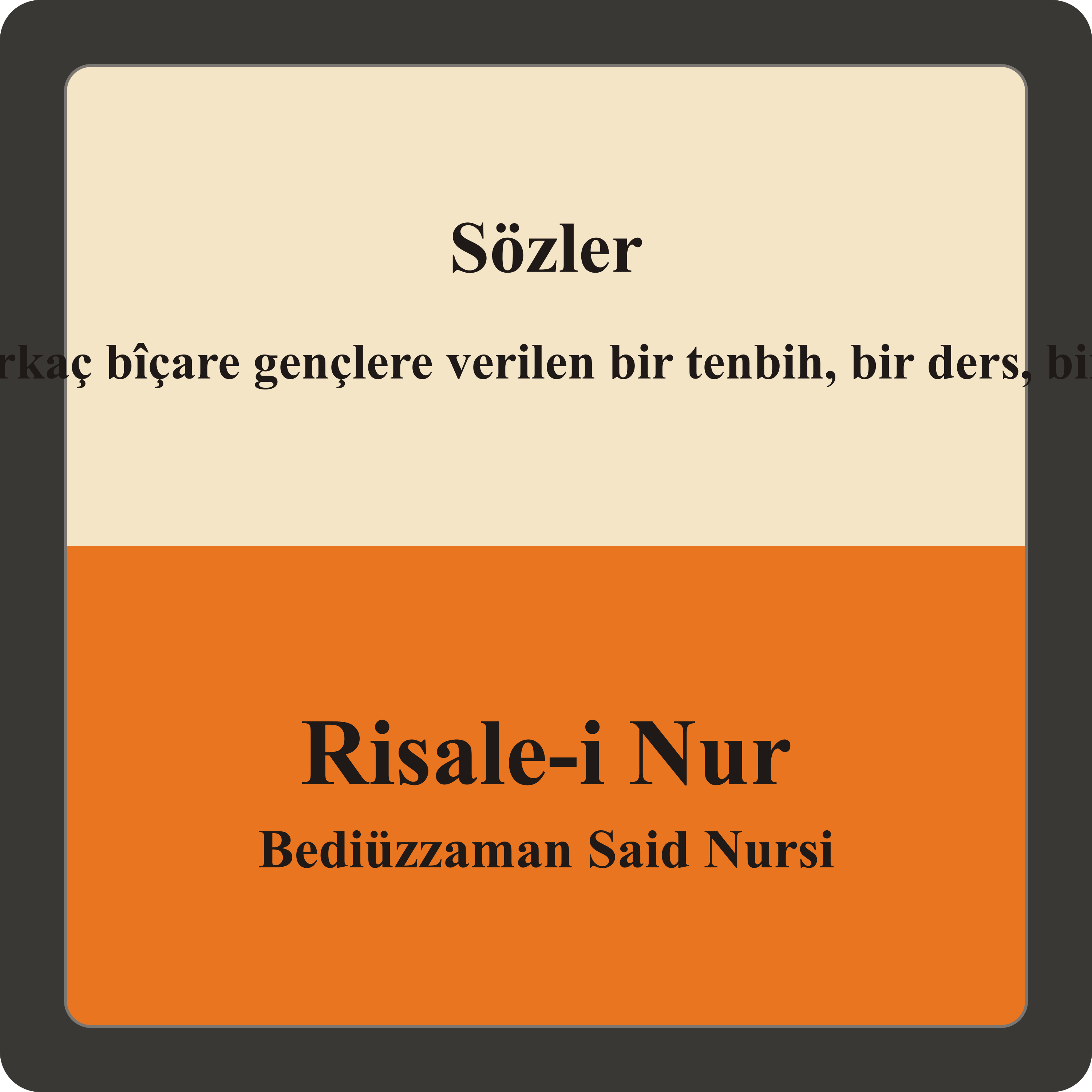13.söz-Birkaç bîçare gençlere verilen bir tenbih, bir ders, bir ihtardır episode artwork
