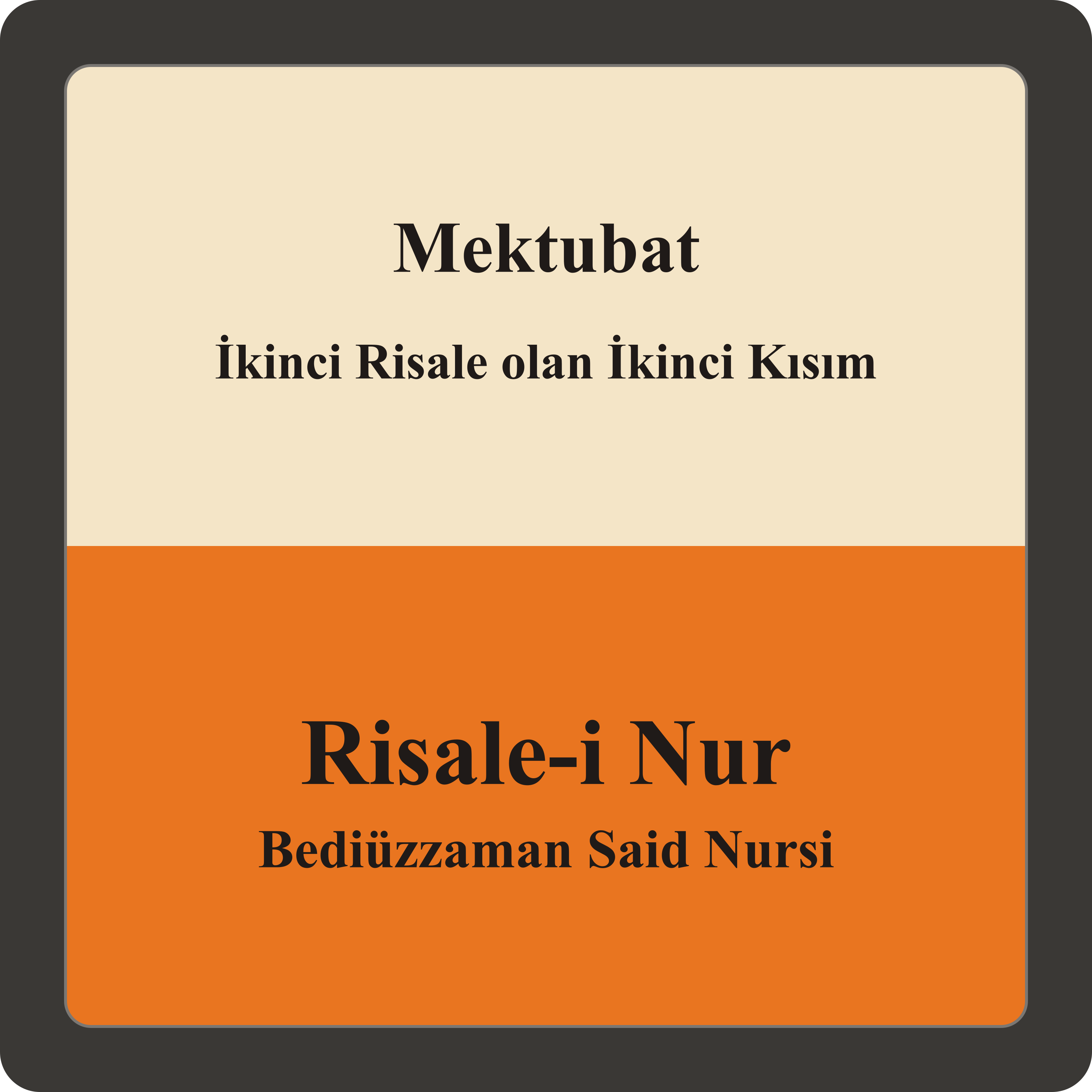 İkinci Risale olan İkinci Kısım